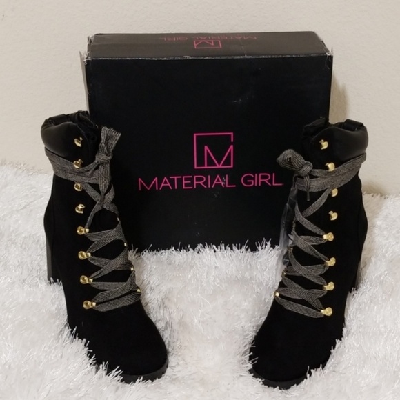 MATERIAL GIRL HAZIL LACE - UP BOOTIES - Picture 5 of 7